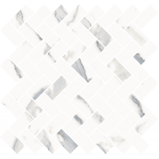 Мозаика 620110000211 Stellaris Statuario White Mosaico Cross Nat 31.5x29.7
