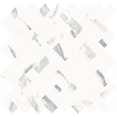 Мозаика 620110000211 Stellaris Statuario White Mosaico Cross Nat 31.5x29.7