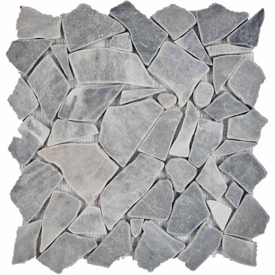 Мозаика PIX263 Grey из мрамора матовая 305х305x6
