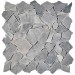 Мозаика PIX263 Grey из мрамора матовая 305х305x6