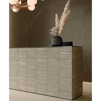 Ступени 620070002880 Forte dei Marmi Rock Alpine Brown Scalino Angolare SX 33x160