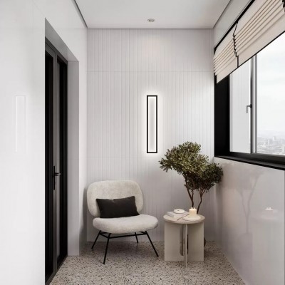 Плитка KM6012B0000R Танжер белый глянцевый обрезной 60x119,5x0,9