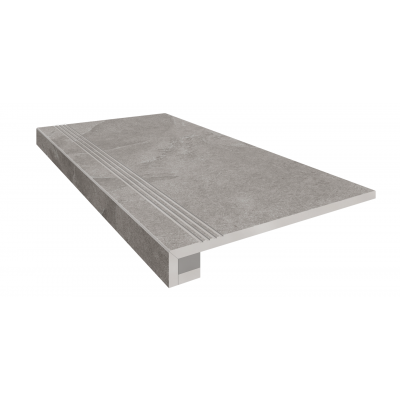 Ступени Комплект Ступень TE02 Terra 33x120 неполированная с бортиком + Подступенок 14.5x120