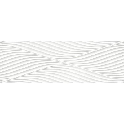 Плитка 40287 Donna White Decor/33,3X100X0,98/R 33,3x100