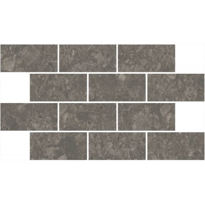 Мозаика DD606320/MM Декор Чеппо ди Гре мозаичный коричневый матовый обрезной 34,6x20x0,9