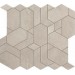 Мозаика AN63 Boost White Mosaico Shapes 31x33,5