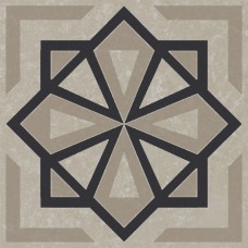 Плитка KMD3STA050GN Декор Касабланка серый светлый матовый 9,8x9,8x0,7