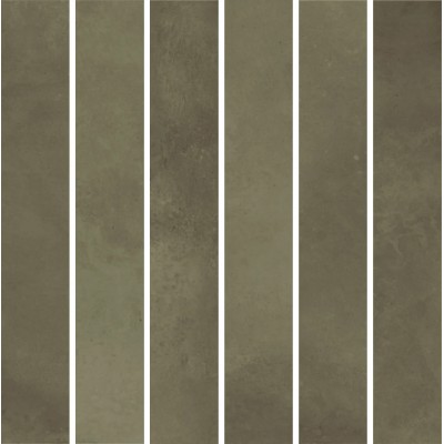 Плитка KMD2MSM003BN Декор Фес мозаичный зелёный глянцевый 15x15x0,77