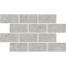 Мозаика DD605820/MM Декор Чеппо ди Гре мозаичный серый светлый матовый обрезной 34,6x20x0,9
