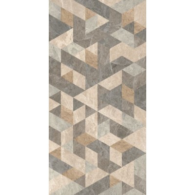 Керамогранит K951329LPR01VTET Marmostone Декор Микс Гео 7ЛПР R9 9мм 60x120