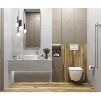 Керамогранит K952737R0001LPET Flagman PRO кремовый 60x60