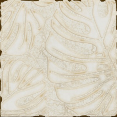 Плитка KMD2SFC004BN Декор Агдаль 2 бежевый светлый глянцевый структура 15x15x0,9