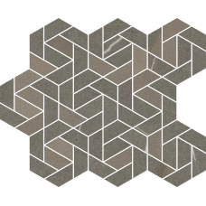 Мозаика 620110000157 Metropolis Arcadia Brown Mosaico Icon 28.6x34.7