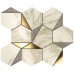 Плитка 9EHG Marvel Gold Hex Gris-Calacatta 25.1x29