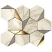 Плитка 9EHG Marvel Gold Hex Gris-Calacatta 25.1x29