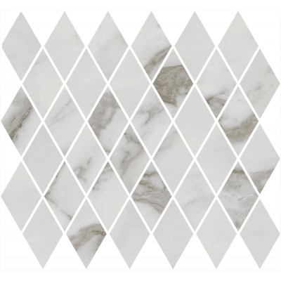 Мозаика T054/48016 Декор Монте Тиберио мозаичный бежевый светлый глянцевый 37,5x35x1