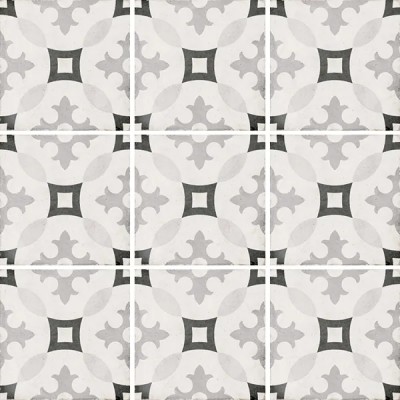 Керамогранит 24417 Art Nouveau Karlsplatz Grey 20x20