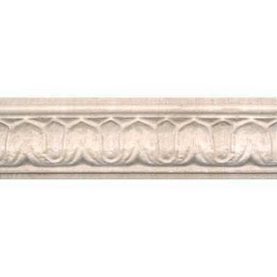 Плитка BAC002 Бордюр Пантеон бежевый 25х7,5