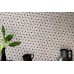 Мозаика A0Z9 Raw White Mosaico Esagono 30x35