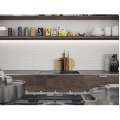 Клинкерная плитка Scandiano Bianco Elewacja 7mm 6,6x24,5