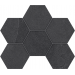 Мозаика Мозаика LN04/TE04 Luna Hexagon неполированная 25x28.5