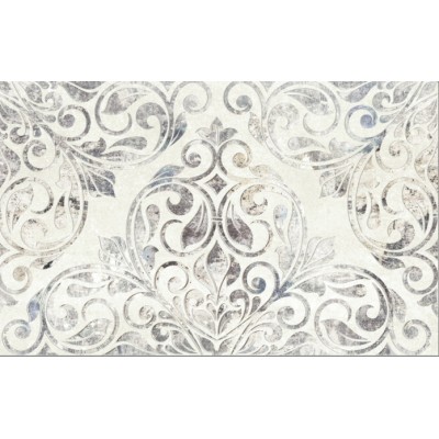 Плитка 010301002093 Персиан серый декор 01 25х40