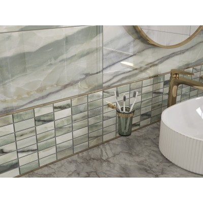 Плитка A16496 Meet the wild зеленый 25x75