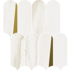 Мозаика 620110000231 Stellaris Carrara Ivory Mosaico Elegant Lux 32.5x36.1