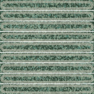 Плитка KMD2SOB006BN Декор чипсет Далия зелёный глянцевый 20x20x0,95