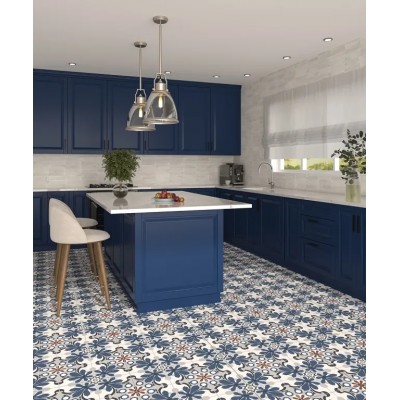 Плитка Декор Апрель черный-2 25х50