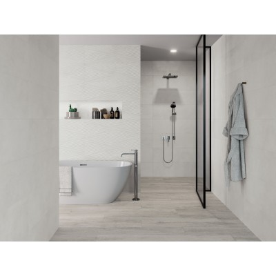 Плитка 40287 Donna White Decor/33,3X100X0,98/R 33,3x100