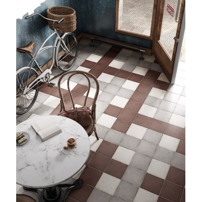 Керамогранит 24394 Art Nouveau Burgundy 20x20