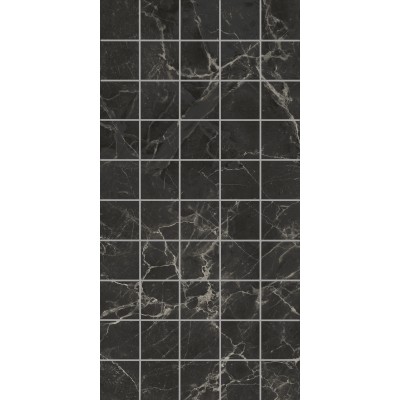 Плитка KMD2PTG004BR Декор чипсет Коррер чёрный глянцевый обрезной 30x60x0,9