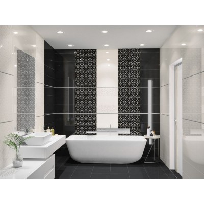 Плитка Бордюр VELA CARMIN STELLA 6,2x50,5