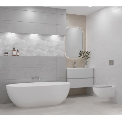 Плитка Fortezza Grey 8,5 мм 31.5x63