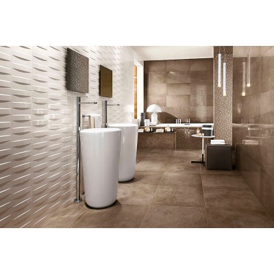 Плитка 8DWL (8DWV) Dwell Silver 80 40x80