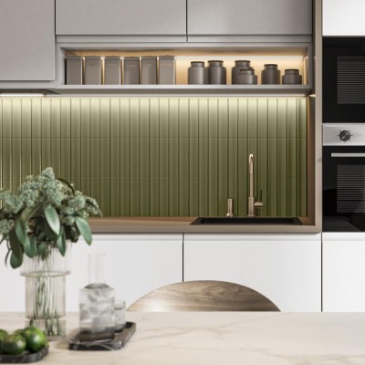 Плитка SOA003 Декор Аква Альта 1 красный матовый структура 20x20x0,95