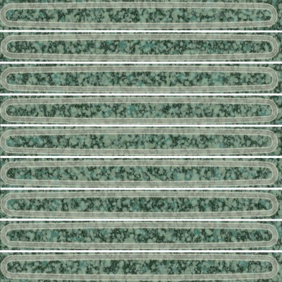 Плитка KMD2SOB006BN Декор чипсет Далия зелёный глянцевый 20x20x0,95