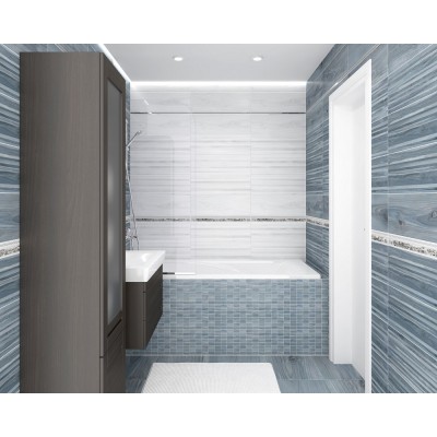 Мозаика MM60066 Zen Декор мозаичный коричневый 20х60