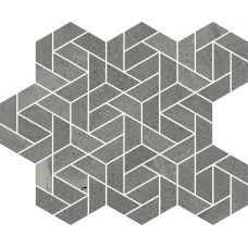 Мозаика 620110000156 Metropolis Graphite Dark Mosaico Icon 28.6x34.7