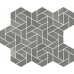 Мозаика 620110000156 Metropolis Graphite Dark Mosaico Icon 28.6x34.7
