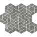 Мозаика 620110000156 Metropolis Graphite Dark Mosaico Icon 28.6x34.7