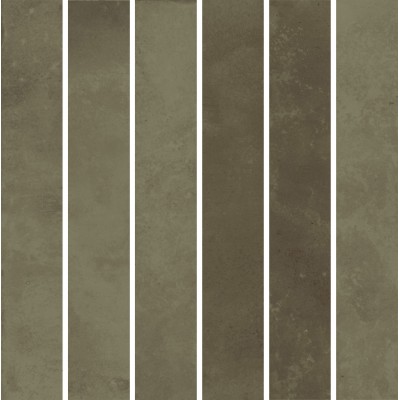 Плитка KMD2MSM003BN Декор Фес мозаичный зелёный глянцевый 15x15x0,77