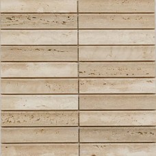 Мозаика PIX343 Yellow Travertine, Concave матовая 30х151 305х318х12