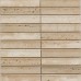 Мозаика PIX343 Yellow Travertine, Concave матовая 30х151 305х318х12