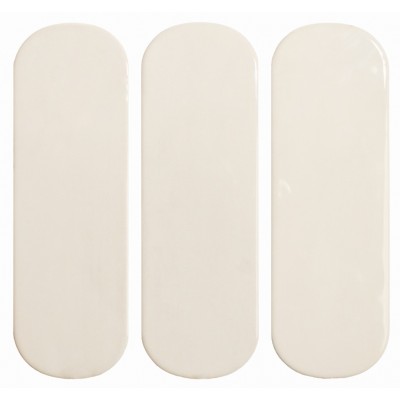 Плитка 136310 Calema Oval White Gloss 5,2х16