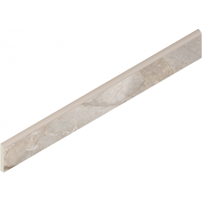 Керамогранит 610130007460 Stellaris Elegant Silver Battiscopa Lap 7.2x60