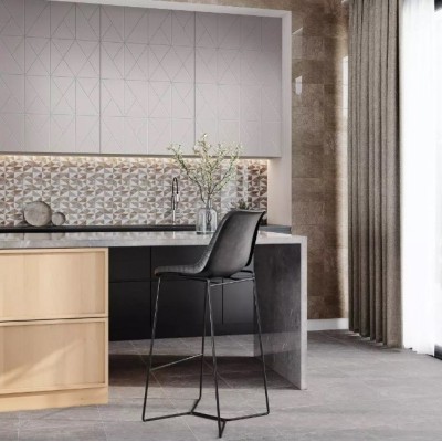 Плитка FMD042 Каприччо серый глянцевый 20x10