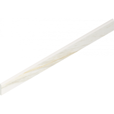 Керамогранит 610130007465 Stellaris Carrara Ivory Battiscopa Nat 7.2x80