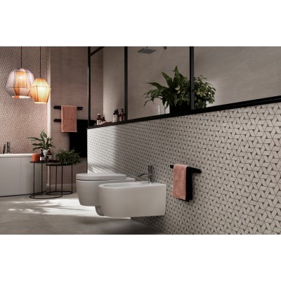 Мозаика A0Z9 Raw White Mosaico Esagono 30x35